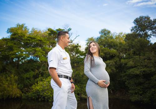 Ensaios Gestante de Sandy e Leonardo