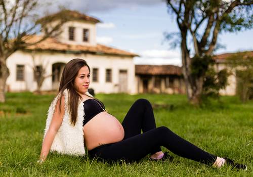 Ensaios Gestante de Vanderleia e Diego