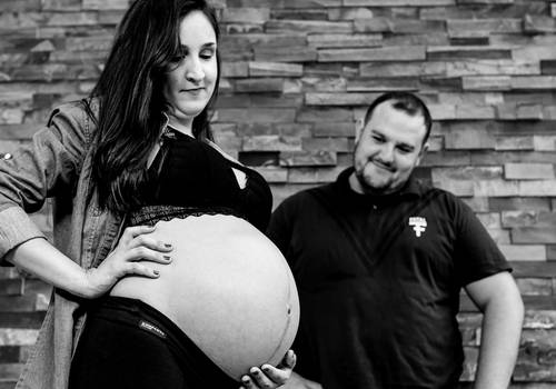 Ensaios Gestante de Monize e Lucas