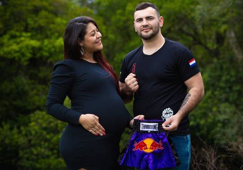 Ensaios Gestante de Brenda e Kenneth