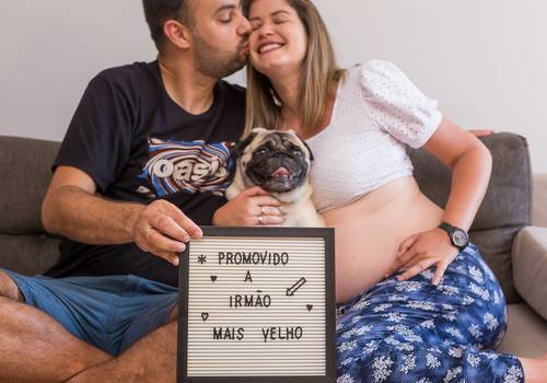 Ensaios Gestante de Juliana e Leandro