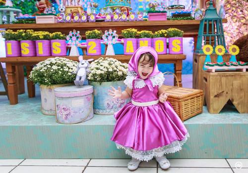 Aniversários de Isis e o Urso