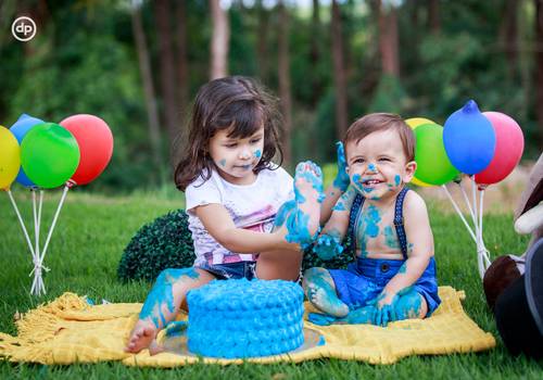 Crianças e bebês de Heitor e Manu