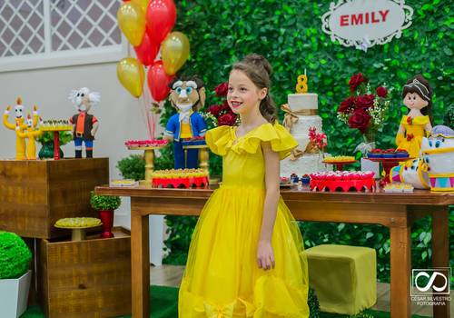 Aniversário Infantil de 8 Anos Emily