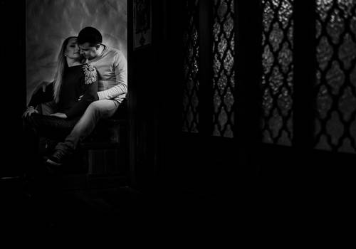 Ensaio de Aline e Roger