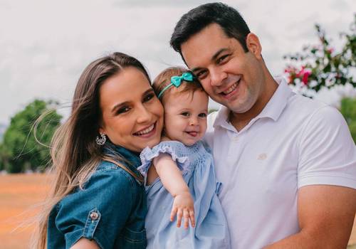 Famílias de Ensaio Família - 1 aninho da Sara