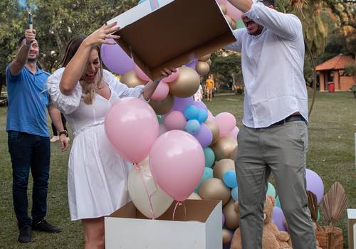 Gestantes de Chá Revelação - É menina!!!