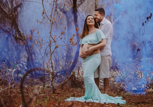 Gestantes de Maria Eduarda e Vinicius