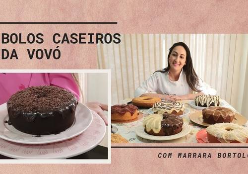 Alimentação de Apostila de Bolos Caseiros da Vovó