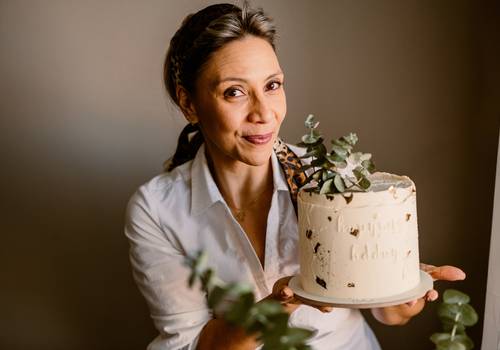 Documental de Fotografia Ensaio empresarial - Elaine e arte de fazer bolos - Curitiba