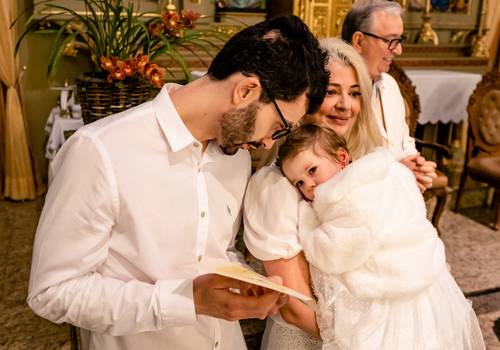 Batizado de Batizado Maria Dulce | Igreja do Cabral | Fotografia Batizado Curitiba