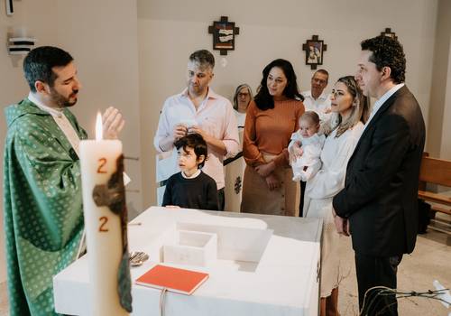 Batizado de Fotografia Batizado Gabriela | Igreja Santo Inácio | Curitiba