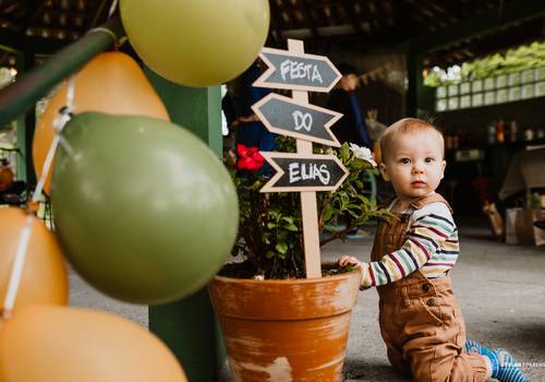 Aniversário de O aniversário de 1 ano do Elias | Fotógrafa Curitiba