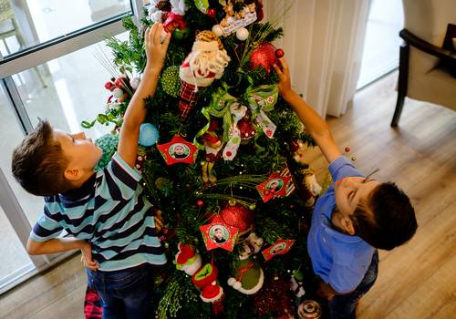 Ensaio Família de O Natal da família Moro