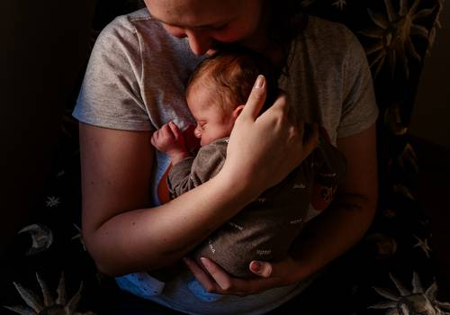 Newborn Lifestyle de Os primeiros dias de vida do Heitor - Newborn em casa - Curitiba