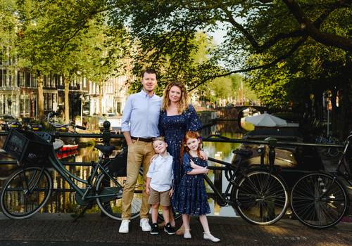Vacation Photography of Family Trip in Amsterdam - Christmas cards