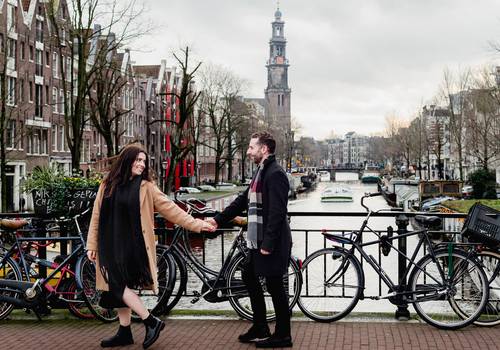 Vacation Photography of Dayna & Jacob Trip to Amsterdam