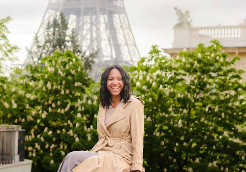 Portraits of Dani in Paris