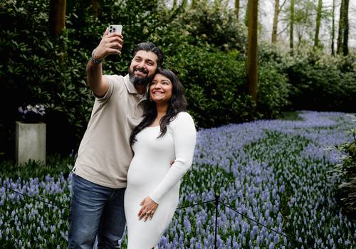 Vacation Photography of Babymoon in Keukenhof and 5 tips to photograph in the world's largest garden 