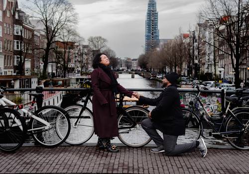 Proposals of What It’s Really Like to Photograph a Surprise Proposal in Amsterdam