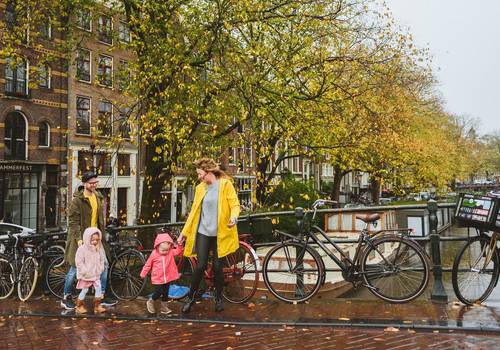 Vacation Photography of Kirstin's family photo session in beautiful Jordaan