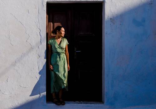 New Editor's Choice - Portrait in Santorini