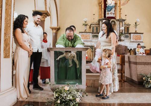 Batizado de Maria Eloah 
