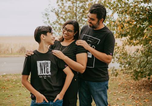 Família  de Mirian - Telmo e Ryan