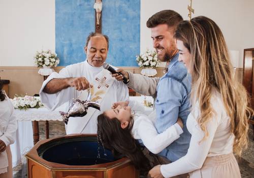 Batizado de Maria clara