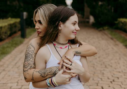 Família  de Bruna e Vitoria