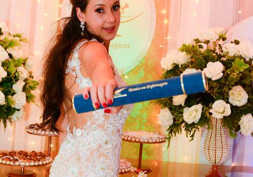 Formaturas de Nova técnica na área, Denise!