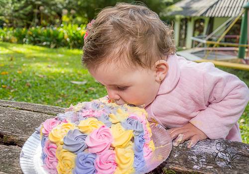 Ensaios Infantil de Smash the cake | Ana Julia
