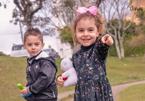 Ensaios de Fofura em dose dupla - Murilo e Betina na área
