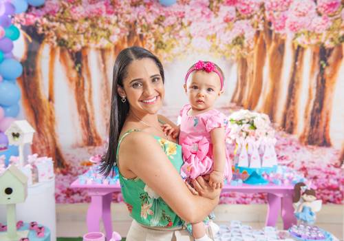 Família  de 1 Ano Maria Alice 