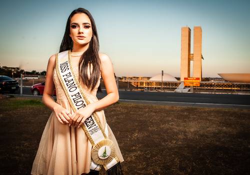 Miss de Gabriela  - MIss Planalto Central  Continente 