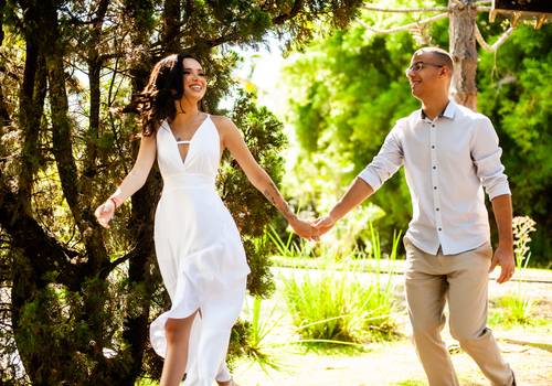 Pre-Wedding de Vitória e Gabriel no Jardim Botânico