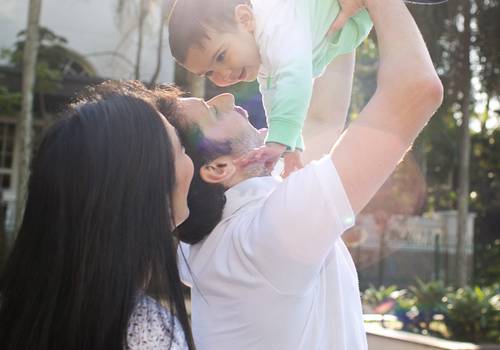 Família  de Natasha e Daniel + Dudu