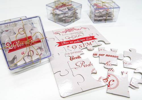 30 ideais criativas para convidar seus padrinhos