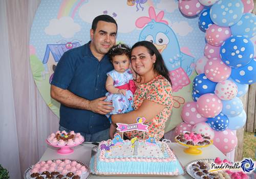 Aniversários de 1 ANO JANINE