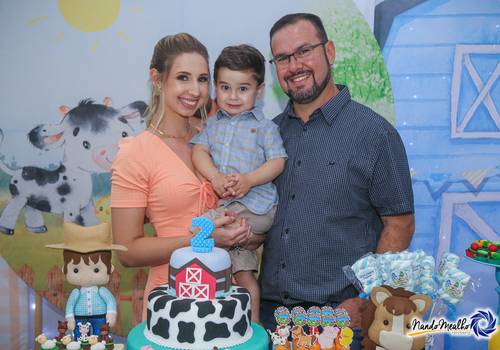 Aniversários de 2 ANOS BENJAMIN