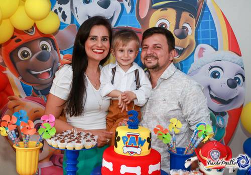 Aniversários de 3 ANOS BERNARDO