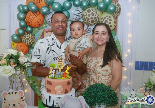 Aniversários de 1 ANO ISAAC