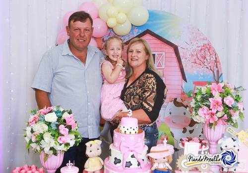 Aniversários de 3 ANOS BRUNA