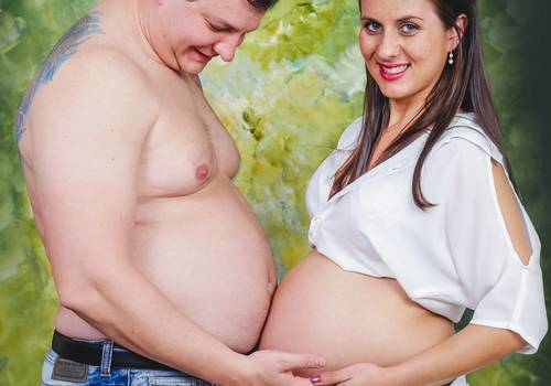 Ensaio Gestante de Eliana e Fernando à espera do Mathias