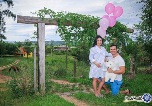 Ensaio Gestante de Liceth e Tony à espera da Maria Celeste