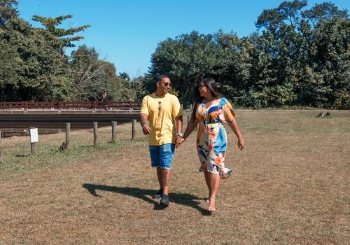 Casais de Marcelly e Leonardo