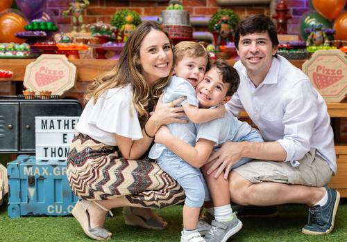 Festa Infantil de Aniversário Infantil | Mat e Tom