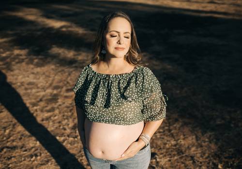 Gestante de A espera de Gabriel