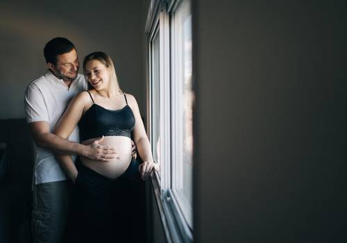 Gestante de Nájela a espera de Olívia