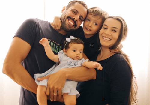 Família / Infantil de Maria Alice - 3 meses